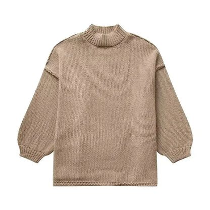 Élodie | Oversize sweter damski na jesień i chłodne dni