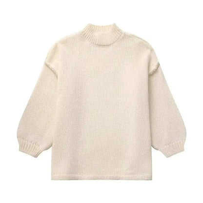 Élodie | Oversize sweter damski na jesień i chłodne dni