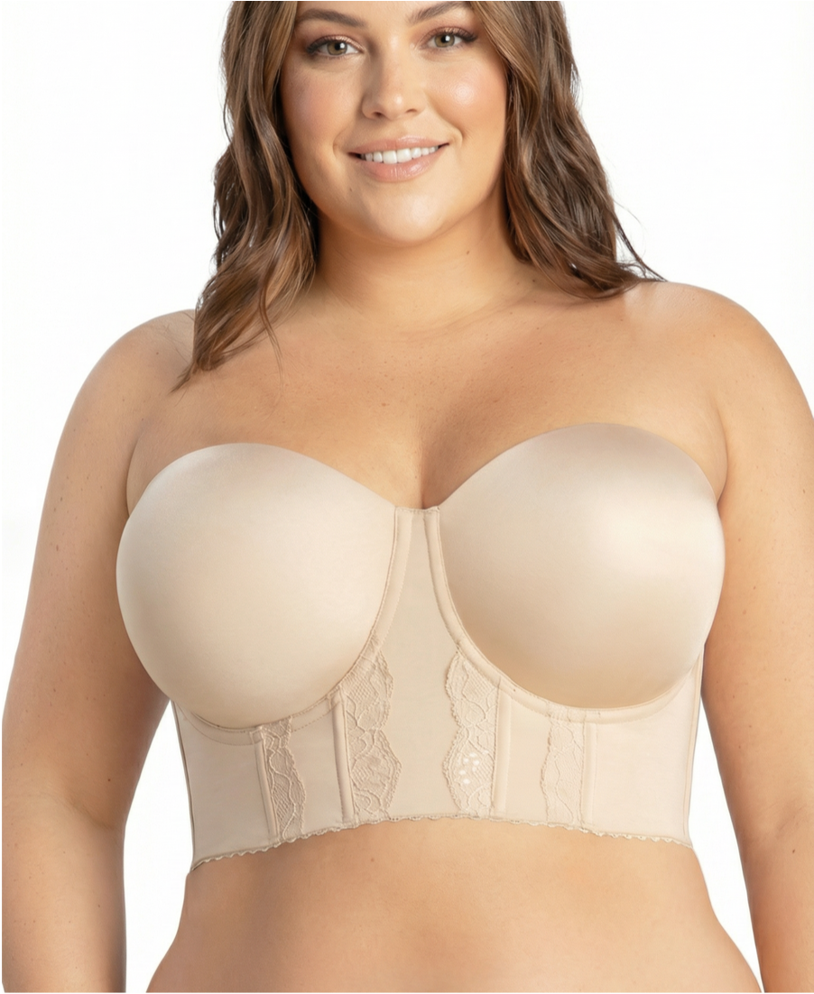 Sylla Biustonosz Gorsetowy Bez Ramiączek